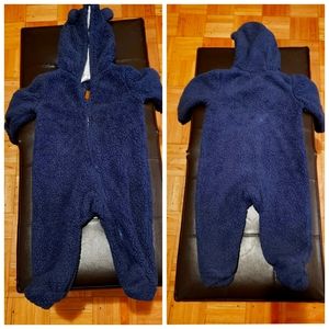Carters baby boy 6 Months faux fur Snowsuit